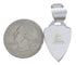 Multicolor Inlay And Sterling Silver Southwest Pendant EX30549